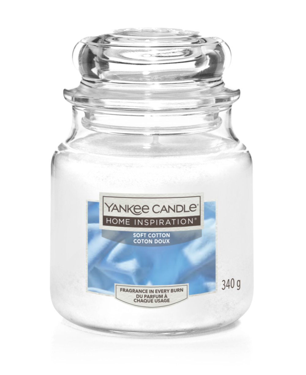 Bougie jarre parfumée coton doux - YANKée CANDLE