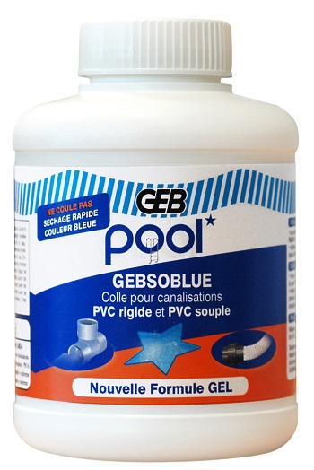 Pool GEBSOBLUE colle spéciale piscine boîte 500mL - GEB