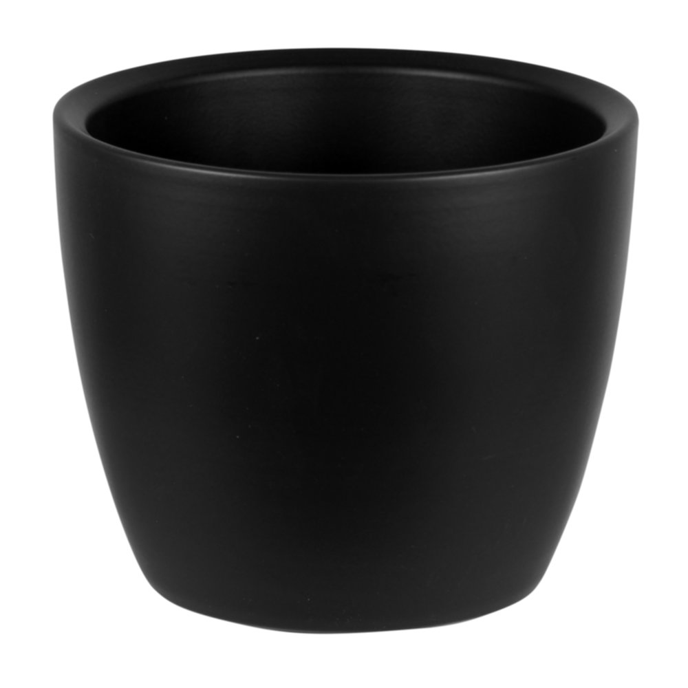 Cache-pot Egg en Céramique Anthracite Ø18cm