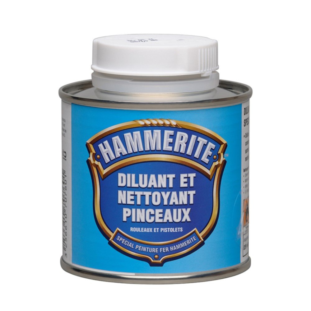 Diluant Nettoyant Pinceaux Spécial Peinture Fer 0,25L - HAMMERITE