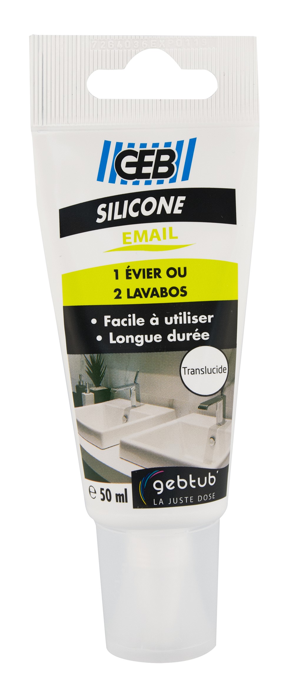 Mastic Silicone Emaille Transparent 50ml