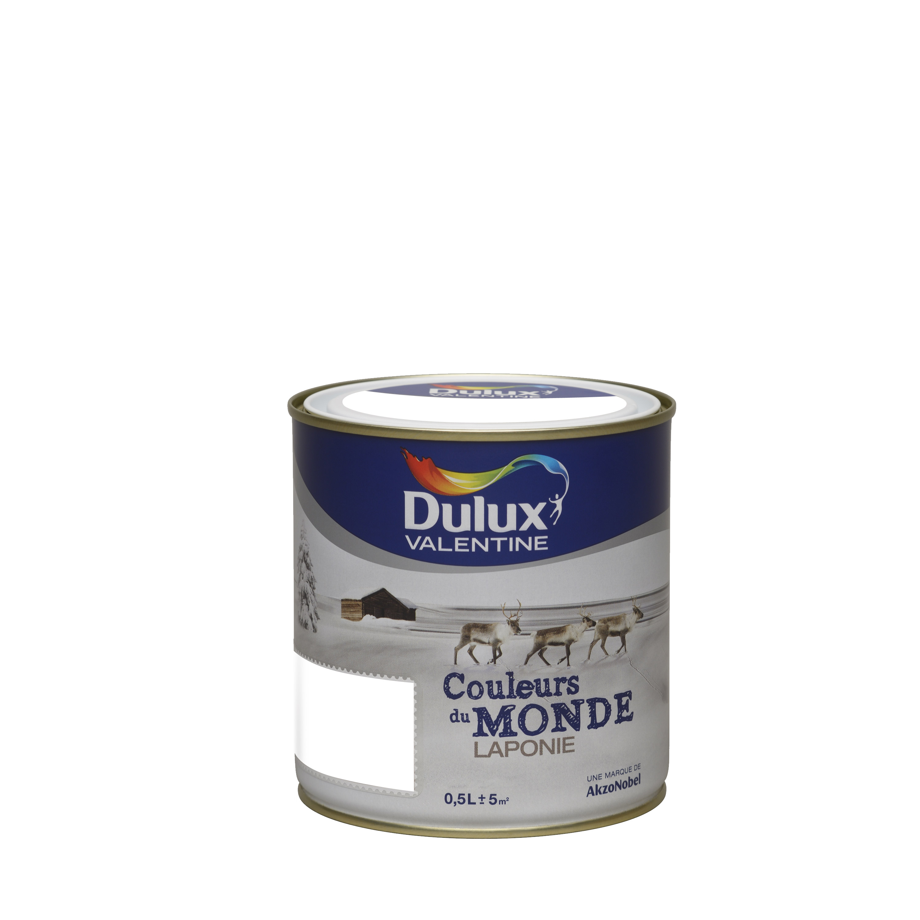 Peinture Couleurs du Monde Laponie Blanc 0,5L - DULUX VALENTINE