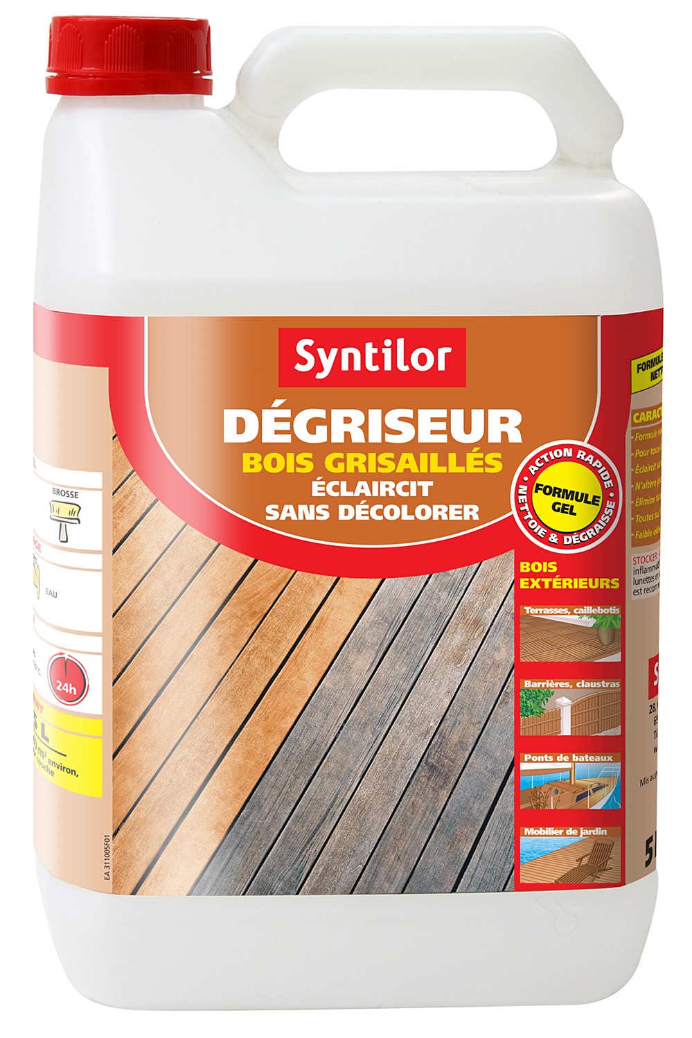 Dégriseur Bois 5L - SYNTILOR