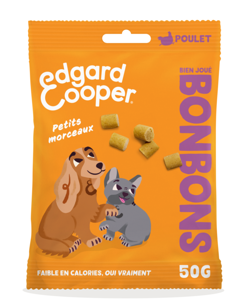 Friandises pour chiens Bonbons Bien Joué Poulet - EDGARD & COOPER