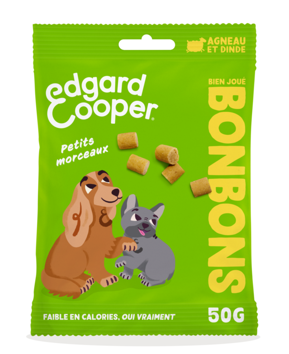 Friandises pour chiens Bonbons Bien Joué Agneau et Dinde - EDGARD & COOPER