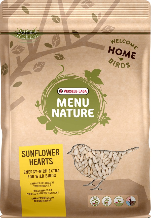 Menu nature sunflower hearts 750g