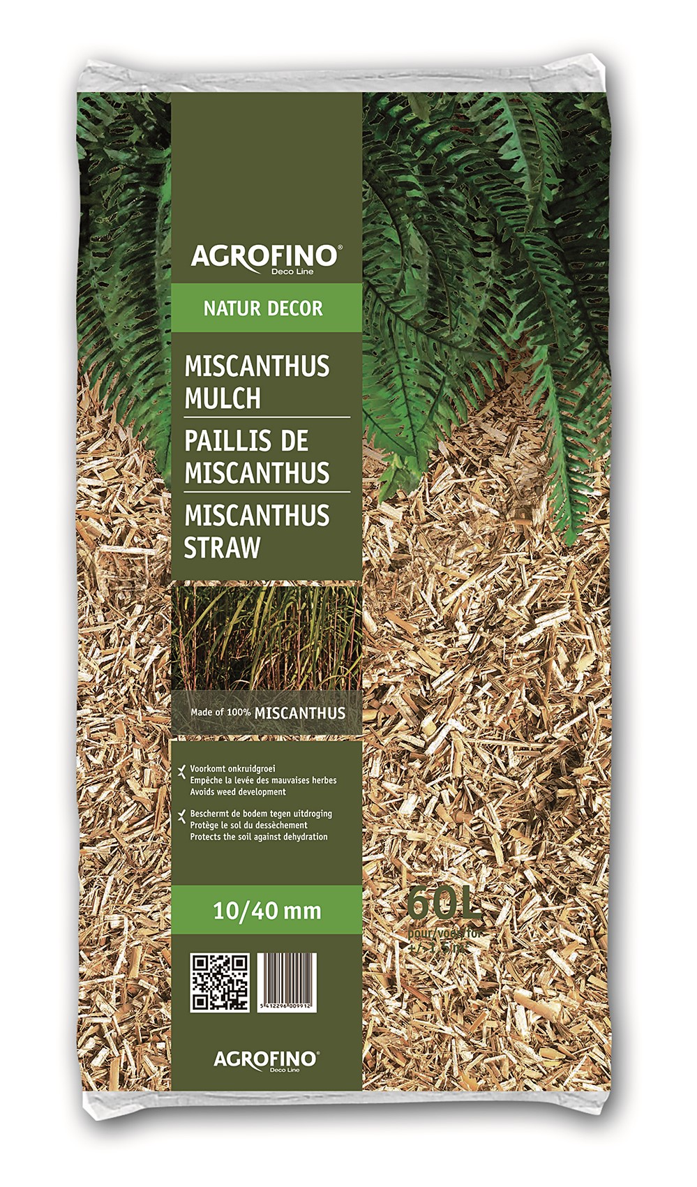 Paillis de miscanthus 10/40 60l