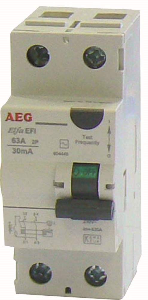 Interrupteur différentiel 63a 30ma type ac