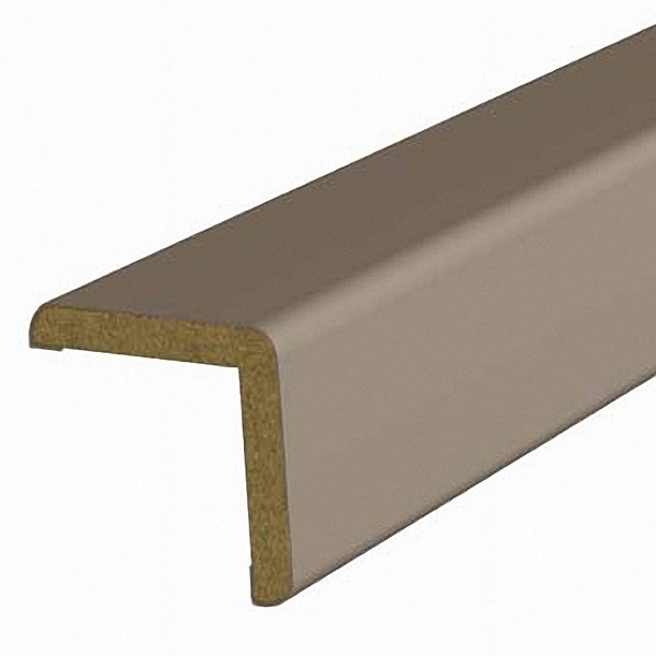 Baguette d'angle  25 x 25 mm - taupe - SUPBOIS 