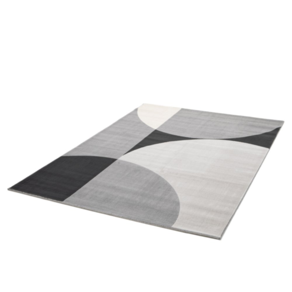 Tapis Décoratif Organique 120x170cm Gris - BALTA 