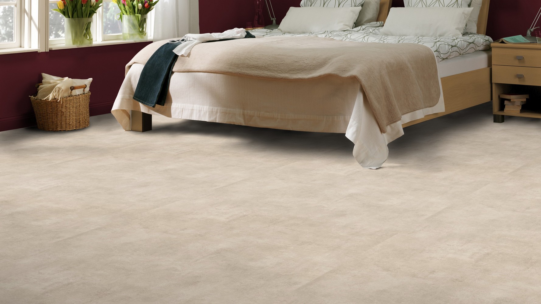 Revêtement de sol PVC Essentials 220T Kiruma Warm Beige