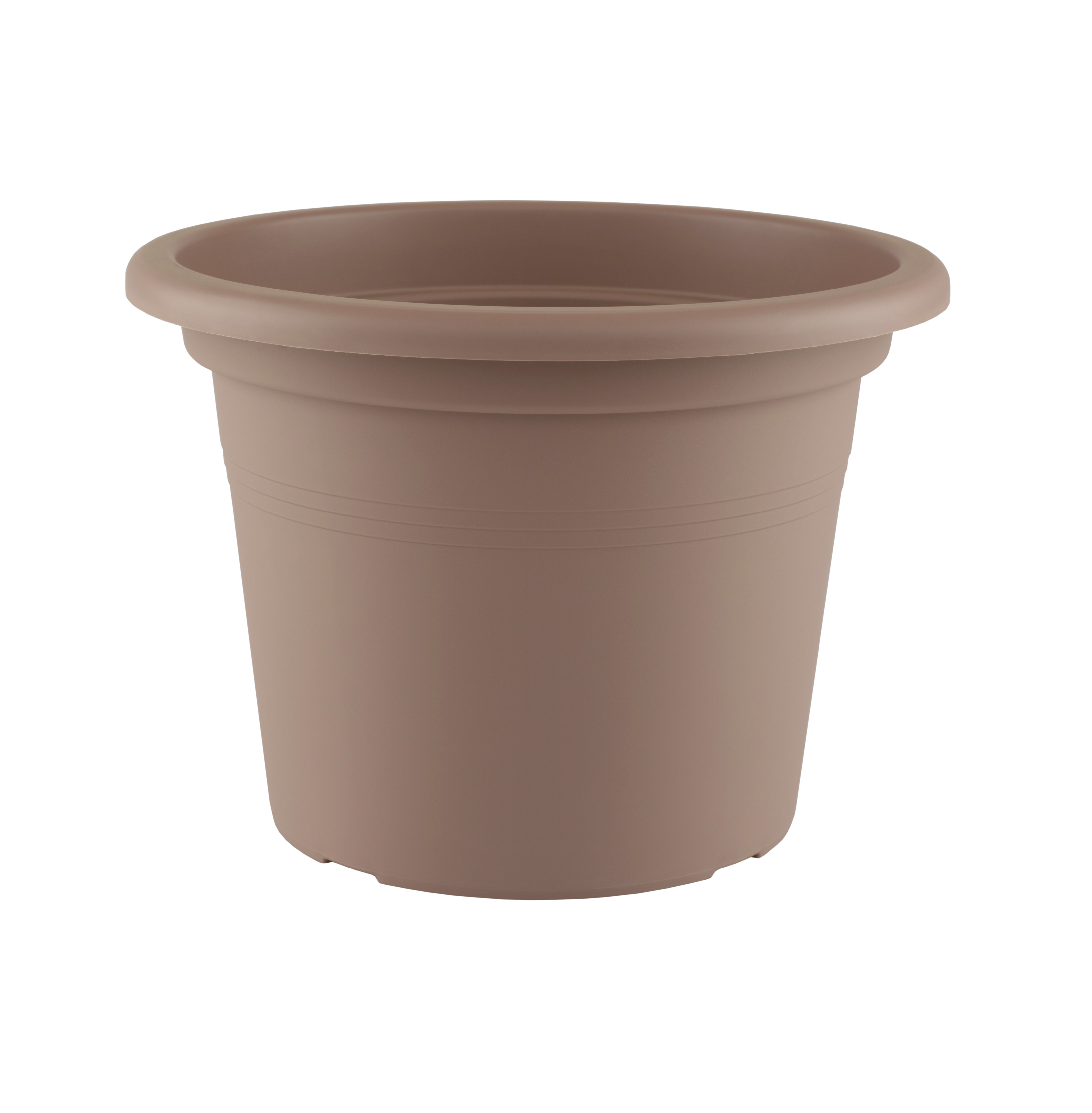 Pot venezia cilindro 30cm taupe