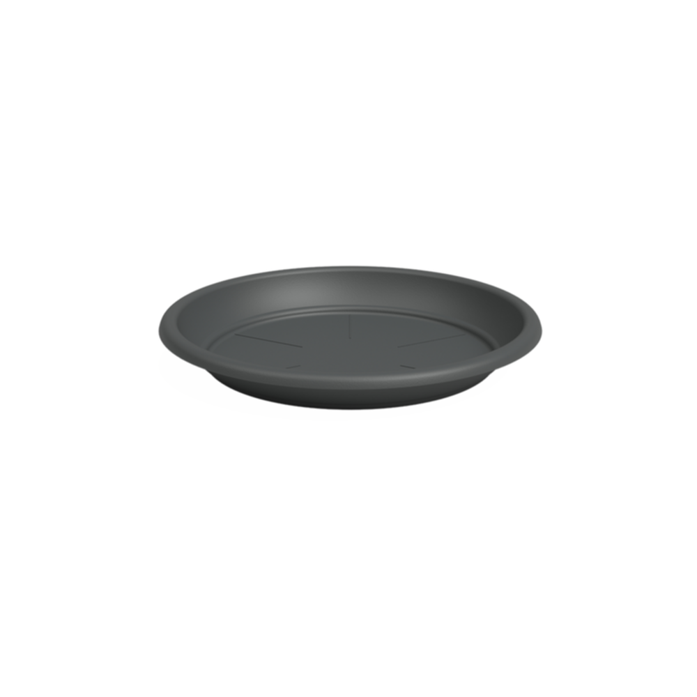 Soucoupe ronde 22 cm anthracite - ARTEVASI