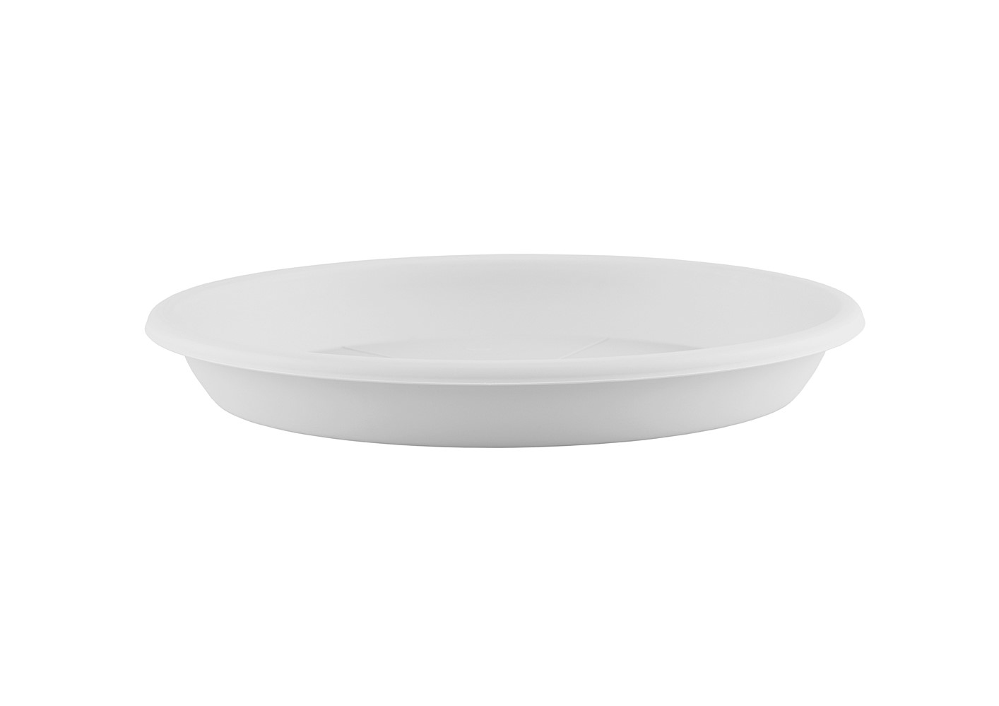 Soucoupe ronde 18cm blanc