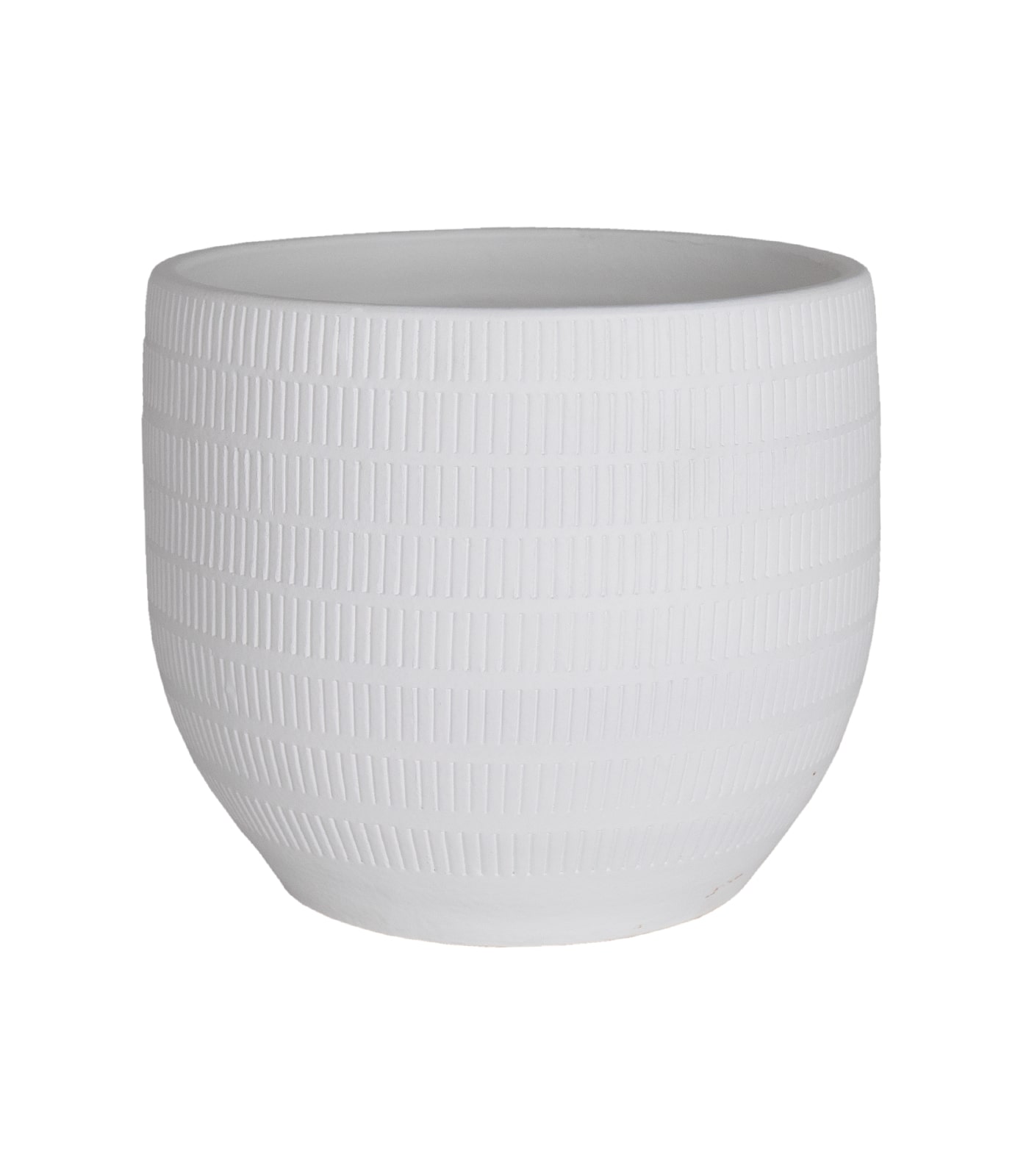 Cache-pot aura 20cm blanc