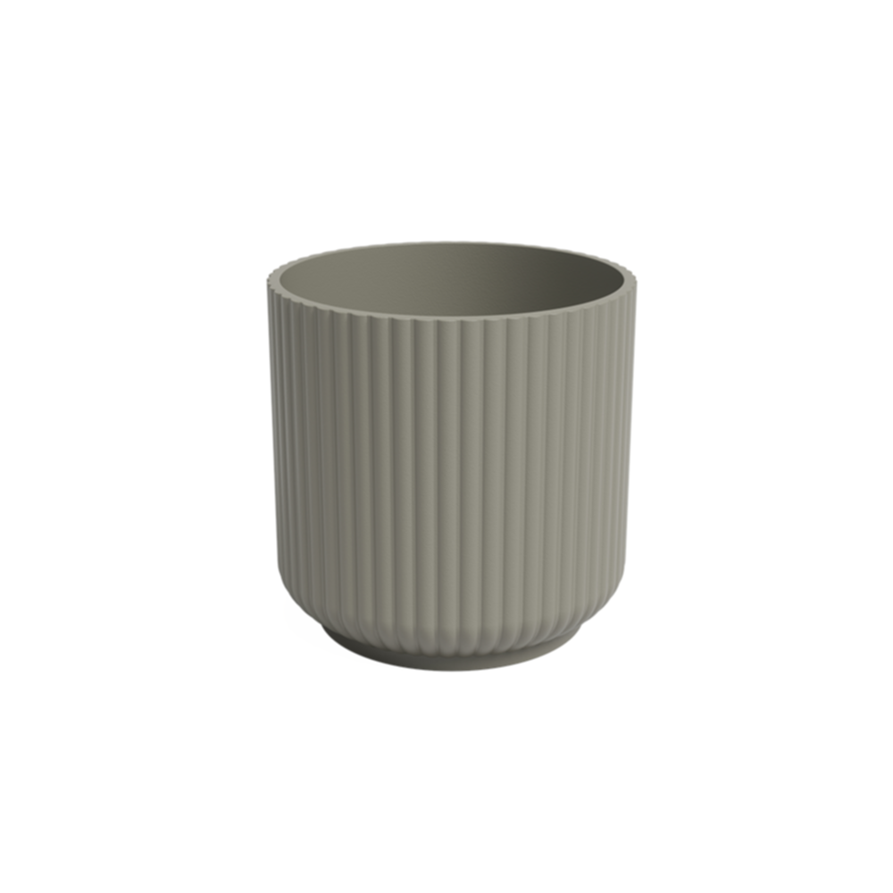 Cache-Pot Luna Ø15cm Taupe - ARTEVASI