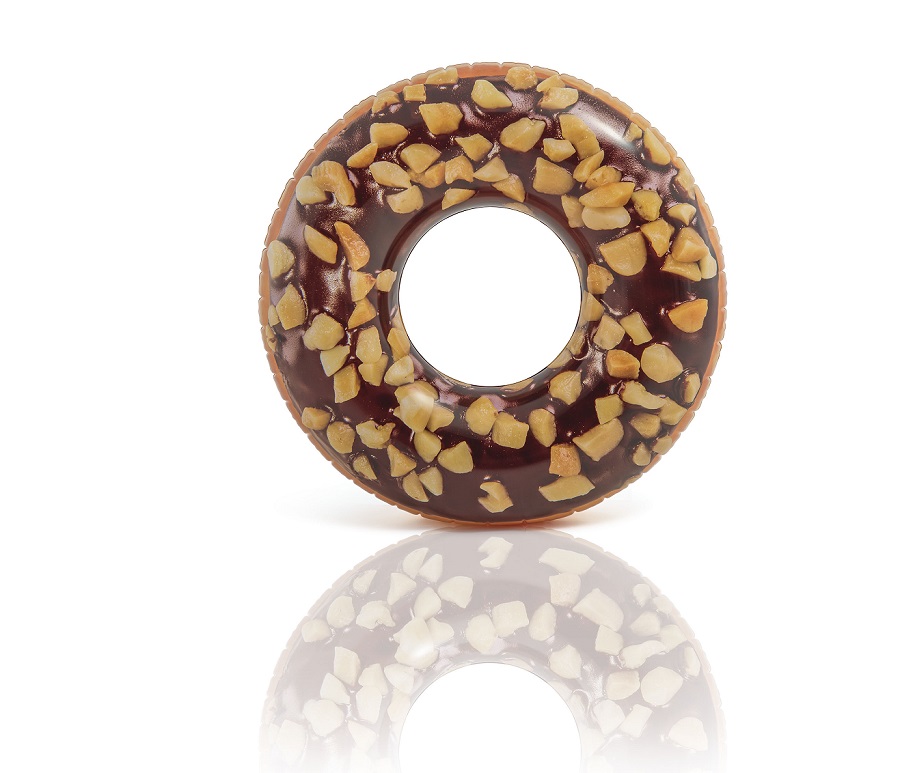 Bouée gonflable Donut choco noisette - Intex