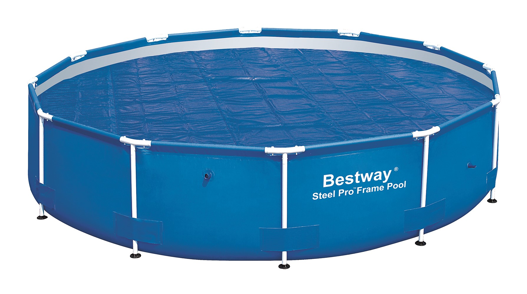 Bâche solaire Frame Pool Ø3,5m piscine de Ø3,66m - BESTWAY