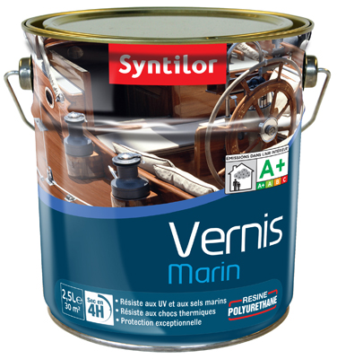 Vernis marin brillant incolore 2.5l - SYNTILOR