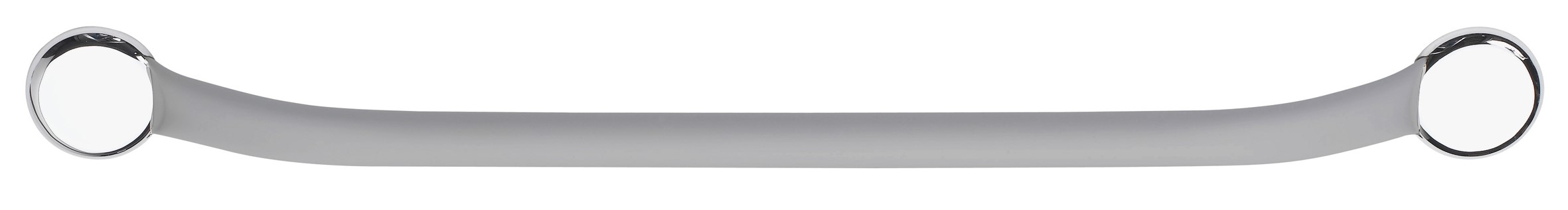 Barre de Maintien Droite Toucher Soft 70cm ∅25mm Inox Gris - GODONNIER