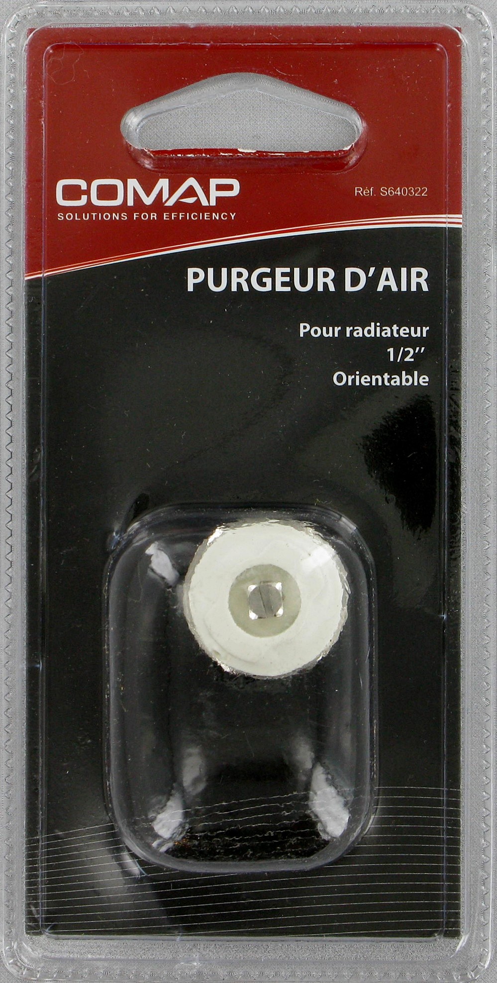 purgeur air orientable nickelé m1/8