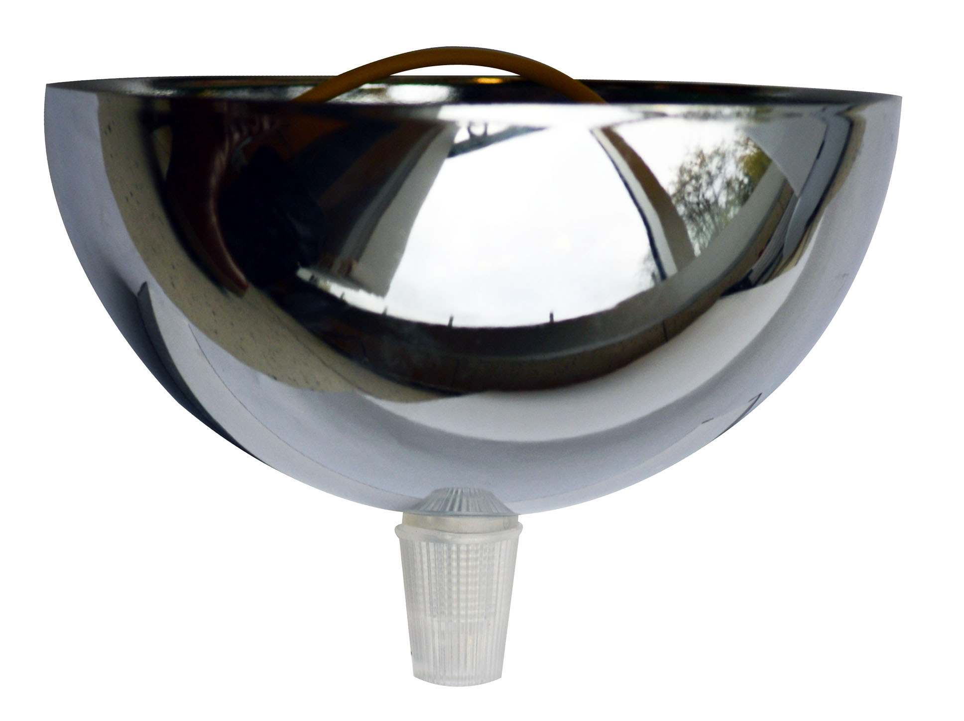 Pavillon rond chrome