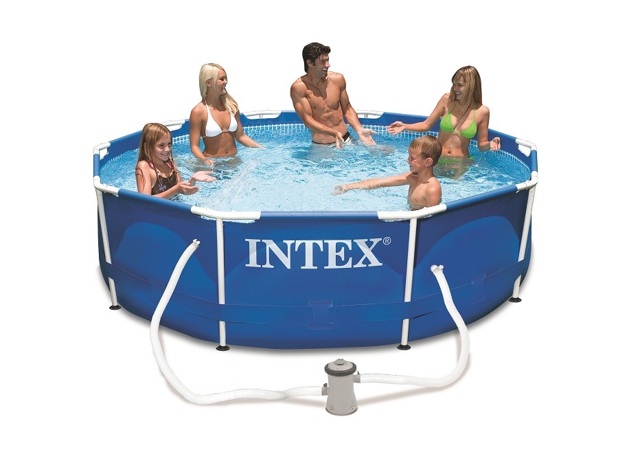 Piscine tubulaire métal Frame Ø3,05x0,76m - INTEX