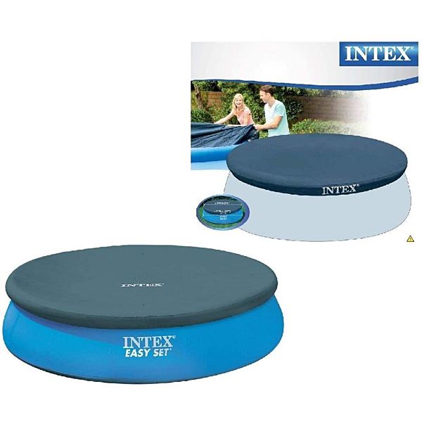 Bâche protection piscine autoportante Ø3,05m - INTEX