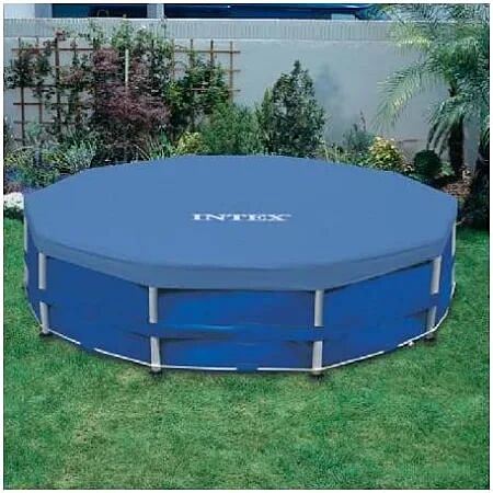 Bâche protection piscine tubulaire ronde Ø3,66m - INTEX