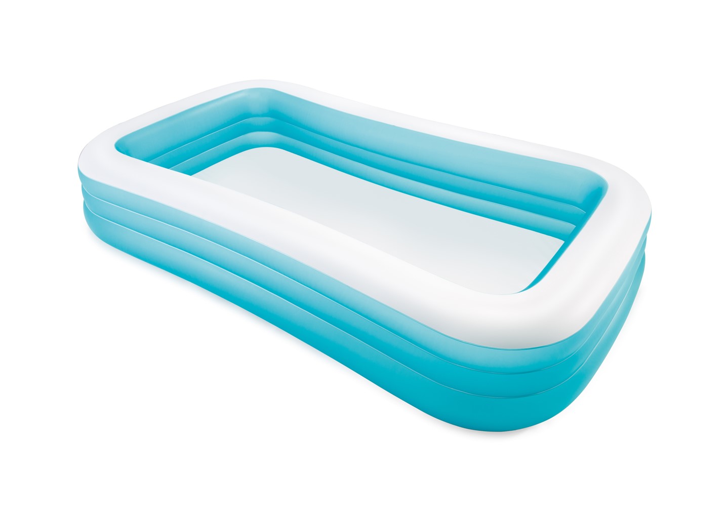 Piscine gonflable autoportante rectangulaire 3,05x1,83x0,56m Givrée Turquoise - INTEX