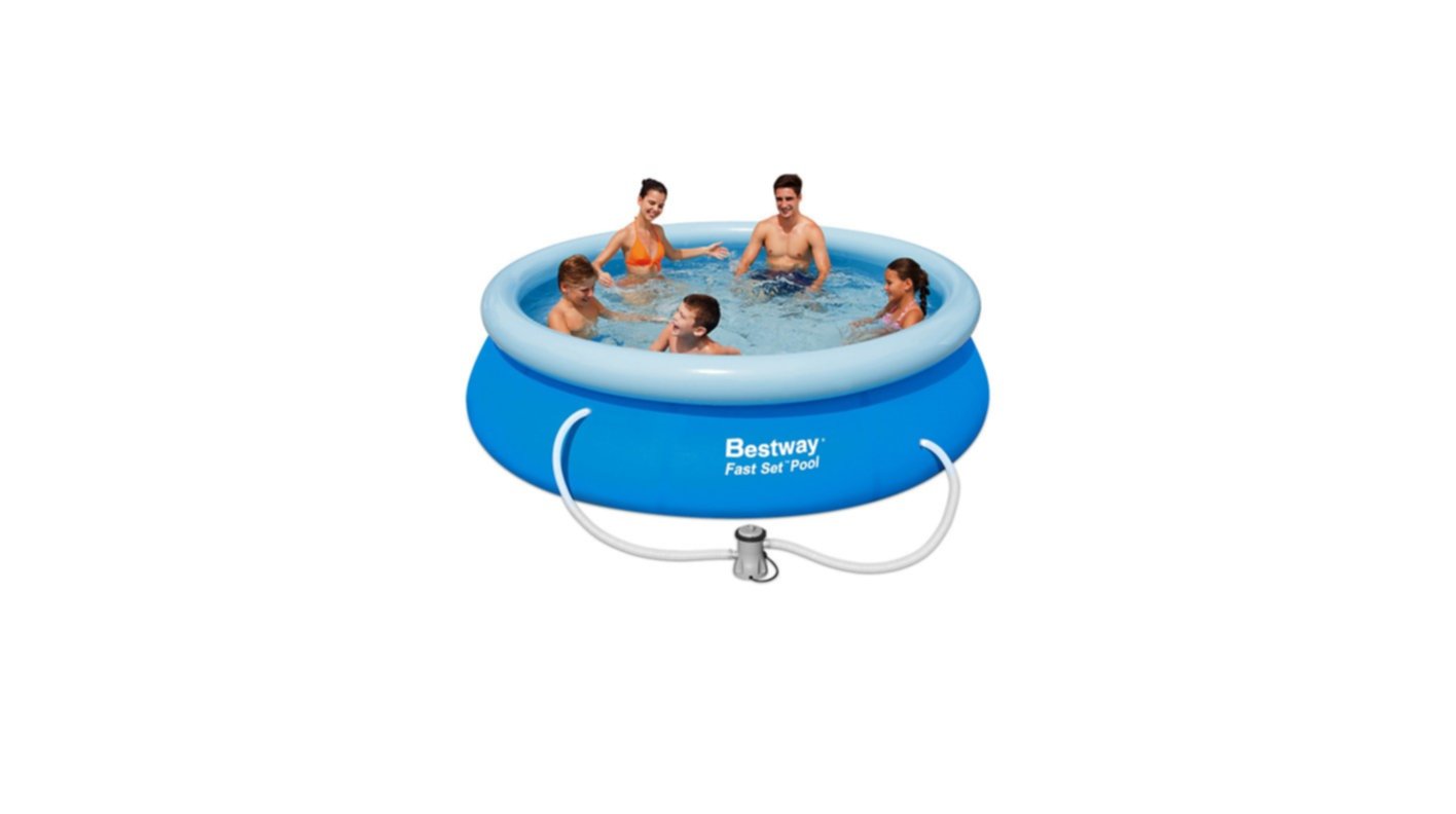 Piscine gonflable autoportante Ø3,05x0,66m + pompe - BESTWAY