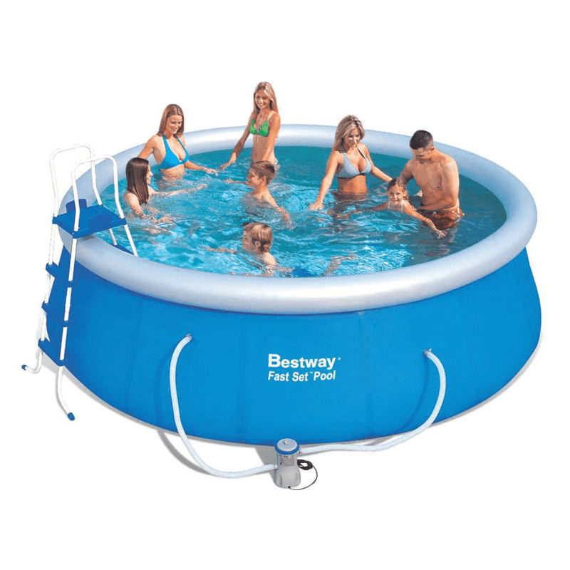 Piscine gonflable autoportante ronde Ø4,57x1,22m Fast Set Pools - BESTWAY