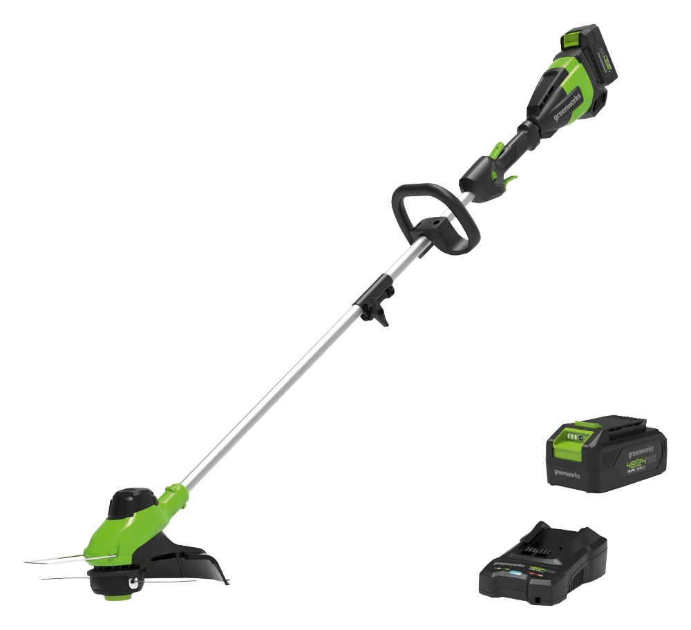 Coupe-bordure G48ST8K2 48V + Batterie 2Ah - GREENWORKS