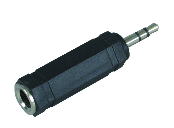 adaptateur jack mâle 3,5mm / femelle 6,35mm stéréo - OPTEX