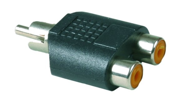 adaptateur rca mâle / 2 rca femelles - OPTEX