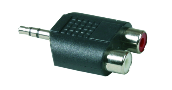 adaptateur jack / rca - jack mâle / 2rca femelle - OPTEX