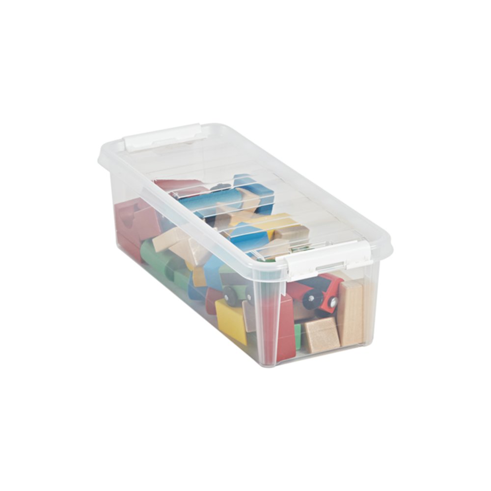 Boîte rangement plastique 3,5L 38x14x11cm Classic 4 - SmartStore