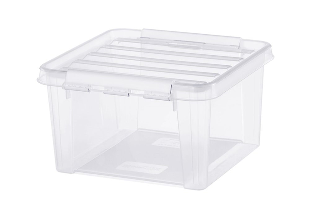 Boîte rangement plastique 8L 28x28x17cm Classic 12 - SmartStore