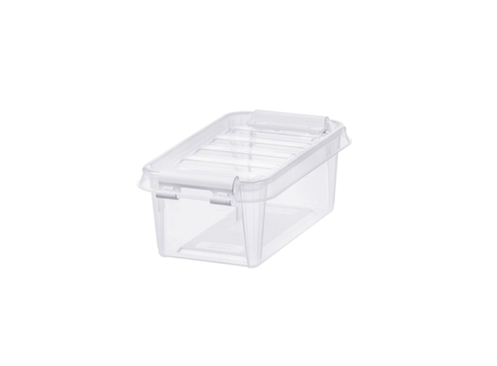 Boîte rangement plastique 0,3L 11,1x6,1x4,4cm Classic 0,5 - SmartStore