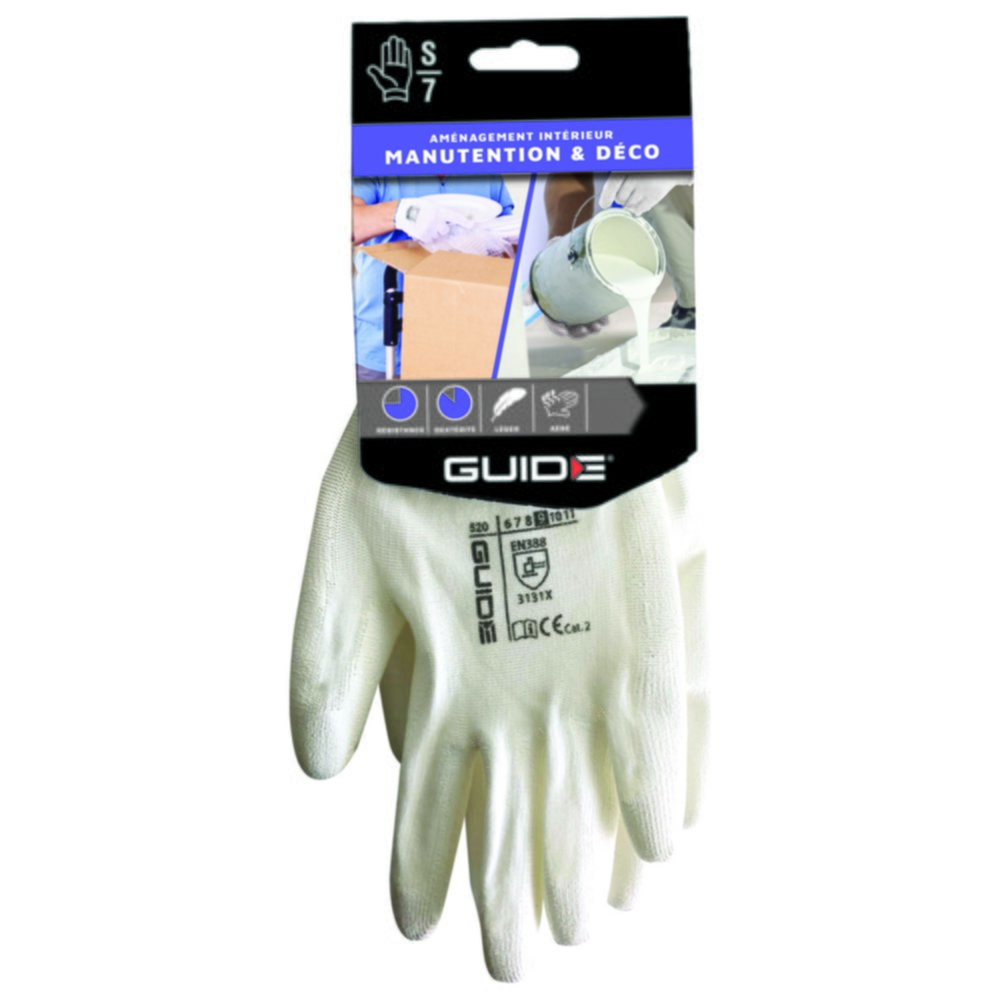 Gants aménagement intérieur 520 taille 7             