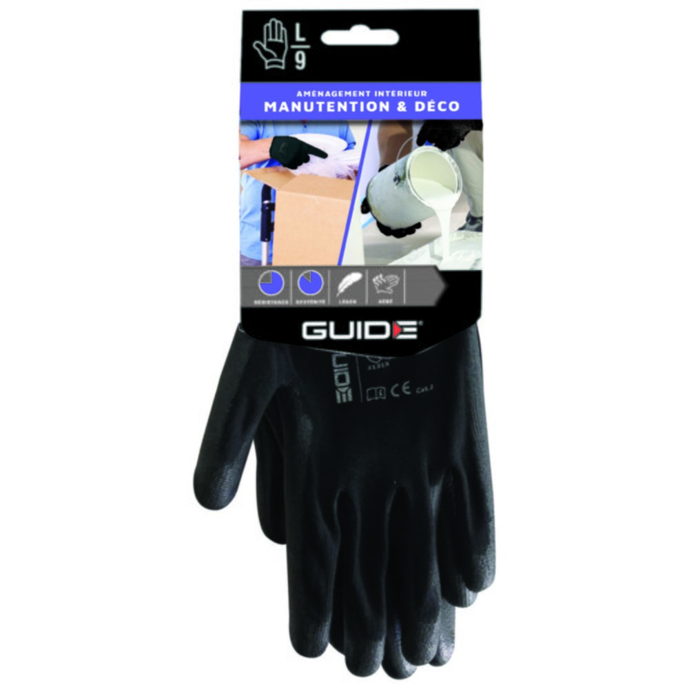 Gants aménagement intérieur 525 taille 9         