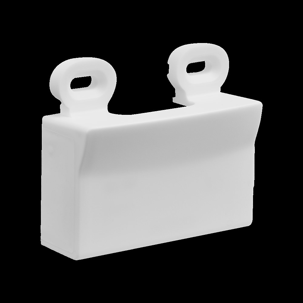 Adaptateur Moulure Block Blanc