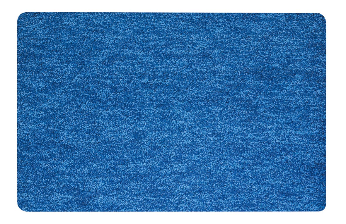 Tapis de bain gobi 60x90cm coloris blue