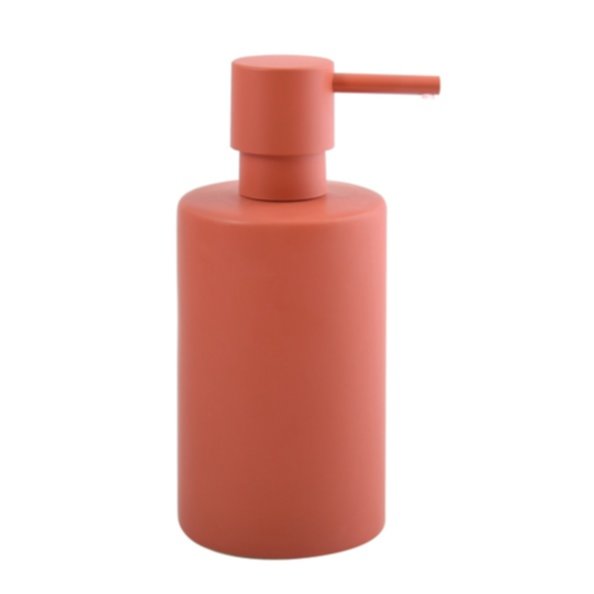 Distributeur de savon tube terracotta