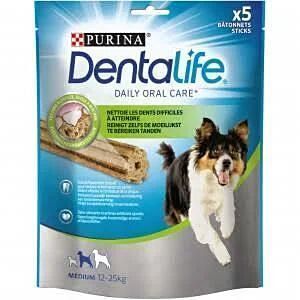 5 Friandises Chien Hygiène Bucco-dentaire au Quotidien 115gr - PURINA DENTALIFE