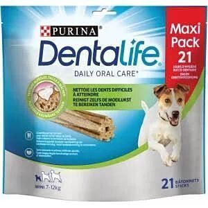 21 Friandises Petit Chien Hygiène Bucco-dentaire au Quotidien 345gr - PURINA DENTALIFE