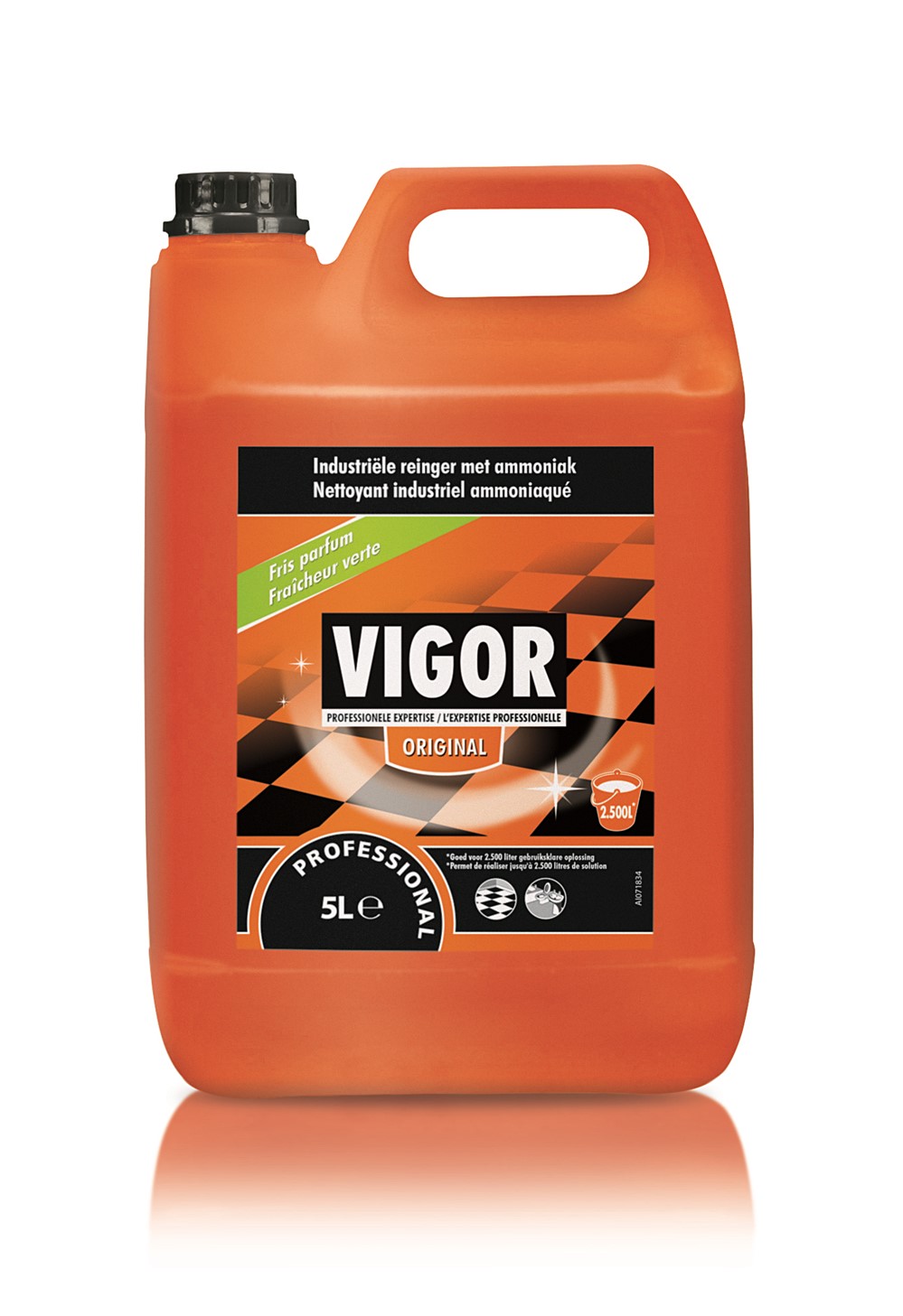 Vigor professionnel nett industriel ammoniaqué 5l