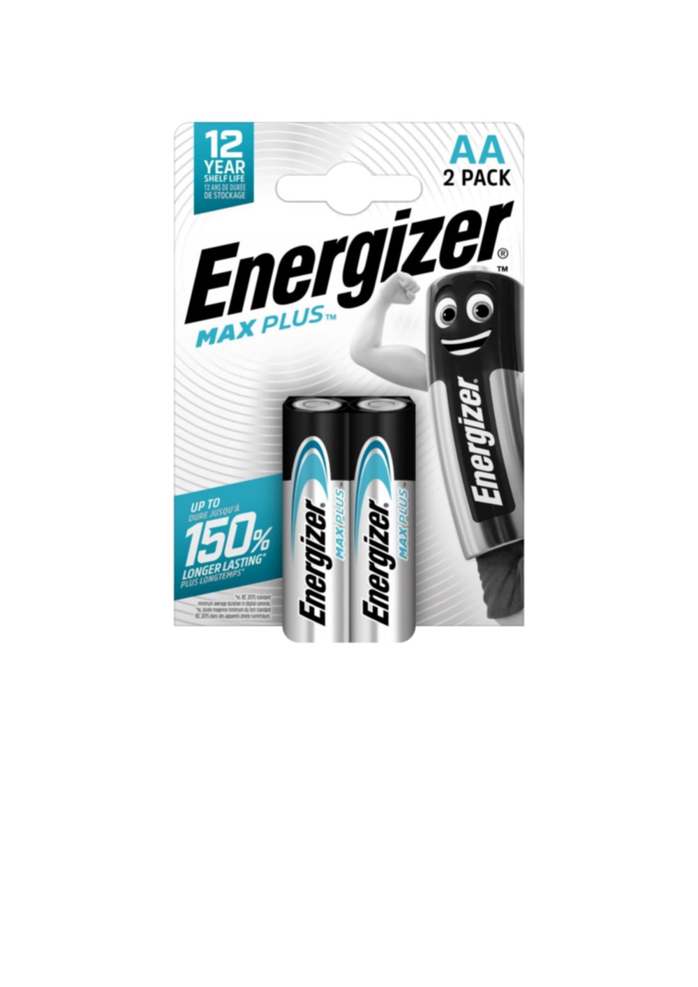 2 Piles AA LR6 15V Alcaline Max Plus - ENERGIZER