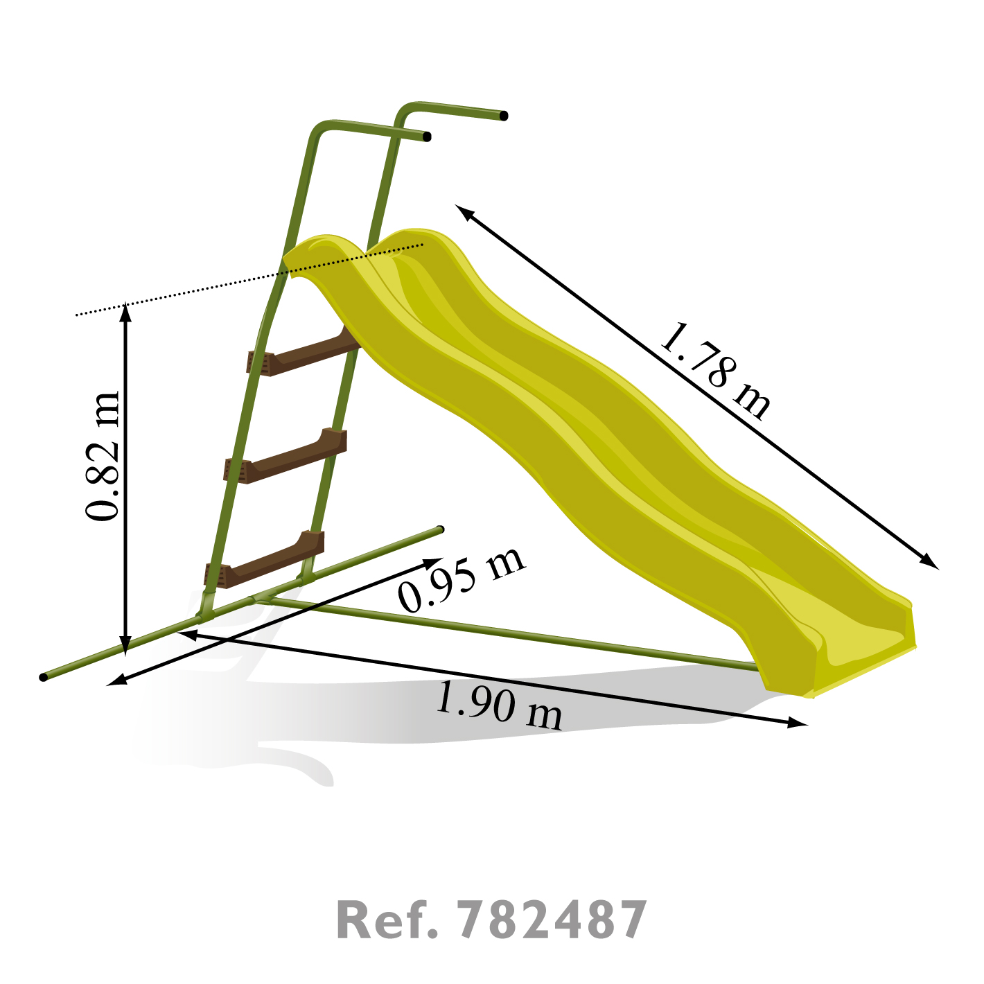 toboggan 1.78m - SOULET