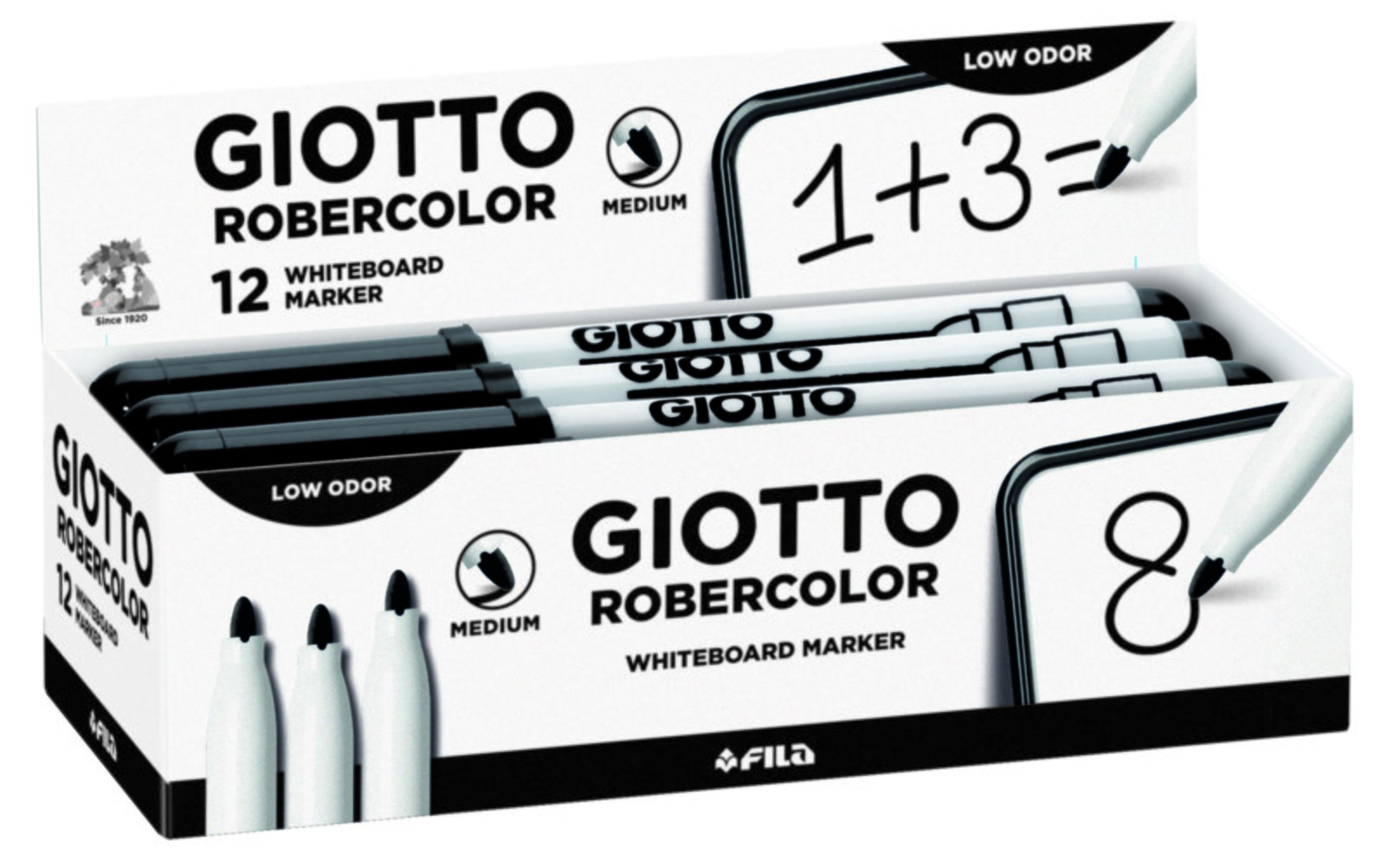 Marqueur Gio robercolor mtb point ogive med noir